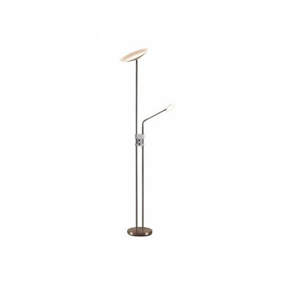 Lindby - Jonne LED-golvlampa satin nickel