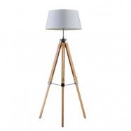 Lindby - Katie Golvlampa White/Wood