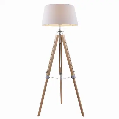 Lindby - Katie Golvlampa White/Wood