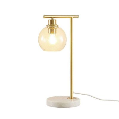 Lindby - Kimya Bordslampa Mässing/Marmor