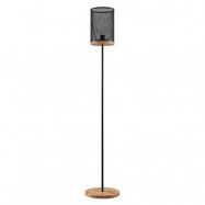 Lindby - Kiriya Golvlampa Black/Wood