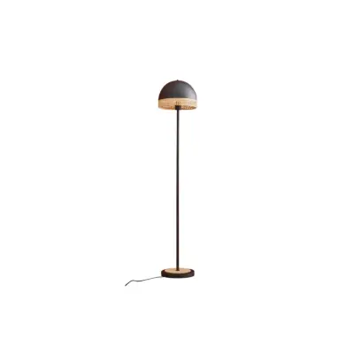 Lindby - Lonnaris Golvlampa Black/Nature