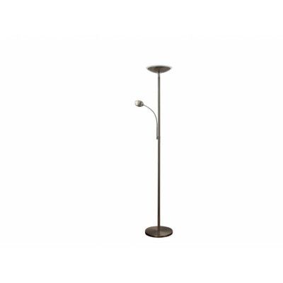 Lindby - Malea LED Golvlampa w/Arm Matt Nickel