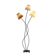 Lindby - Melis 3 Golvlampa Brown/Grey/Black/Cream