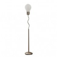 Lindby - Mena Golvlampa Smart Home Opal/Nickel