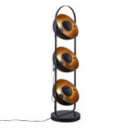 Lindby - Muriel 3 Golvlampa Black/Gold