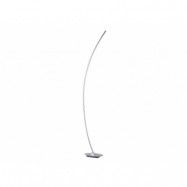 Lindby - Nalevi LED Golvlampa Brushed Silver Lindby