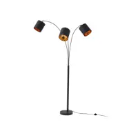 Lindby - Nanika Golvlampa Black/Gold
