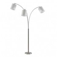 Lindby - Nanika Golvlampa Chrome/White