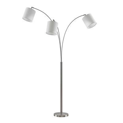 Lindby - Nanika Golvlampa Chrome/White