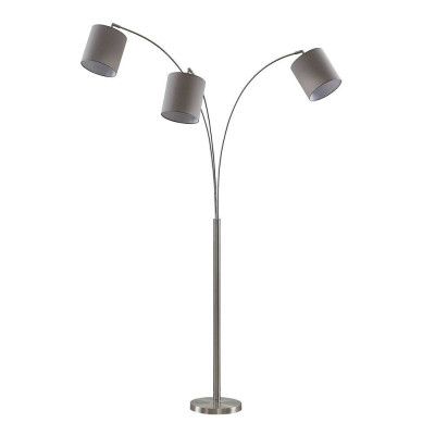 Lindby - Nanika Golvlampa Nickel/Taupe