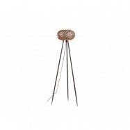 Lindby - Nerys Golvlampa Black/Wood