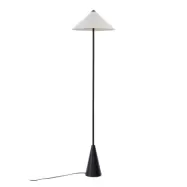 Lindby - Norvik golvlampa, höjd 150 cm, svart/grå, metall