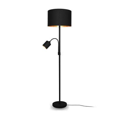 Lindby - Olikana 2 Golvlampa H170 Black/Gold Lindby
