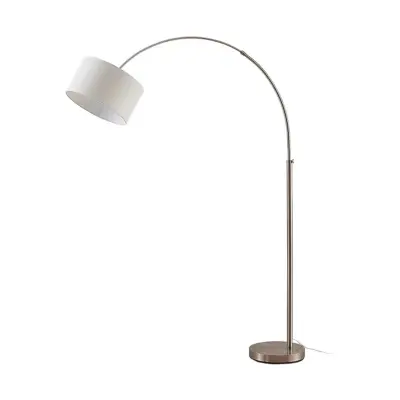 Lindby - Railyn Golvlampa Cream/Nickel