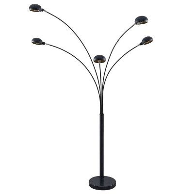 Lindby - Sarinio Golvlampa Black/Marble