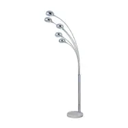 Lindby - Sarinio Golvlampa Chrome/Marble