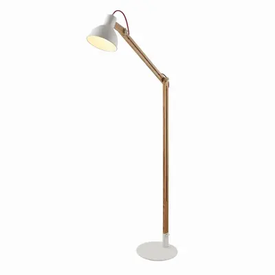 Lindby - Shivanja Golvlampa White/Ash