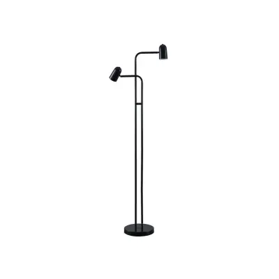 Lindby - Skalum Golvlampa Matt Black