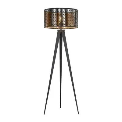 Lindby - Thoralf Golvlampa Black