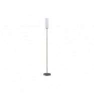 Lindby - Vinsta Golvlampa Opal White/Satin Nickel