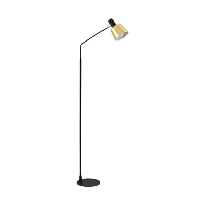 Lindby - Vlada Golvlampa Matt Brass/Matt Black