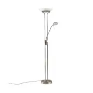 Lindby - Yveta Golvlampa Nickel/White