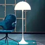 Louis Poulsen - Panthella design-golvlampa, opal