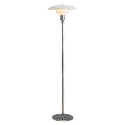 Louis Poulsen - PH 3½-2½ Golvlampa Chrome Plated
