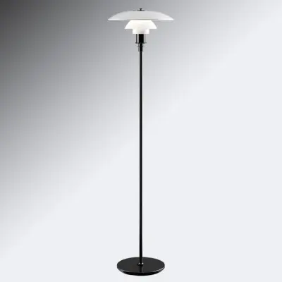 Louis Poulsen - PH 3½-2½ Golvlampa Svart Metalliserad