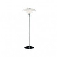 Louis Poulsen - PH 4½-3½ Glas Golvlampa Chrome Plated