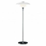 Louis Poulsen PH 4½-3½ golvlampa Krom