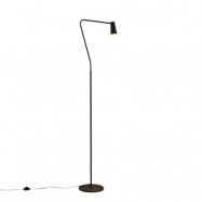 Lucande - Angelina Golvlampa Black/Gold