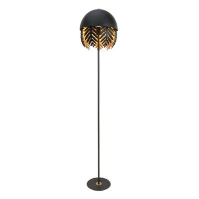 Lucande - Aparas Golvlampa Black/Gold
