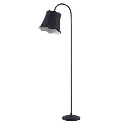Lucande - Binta Golvlampa Silver Black