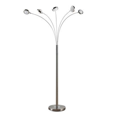 Lucande - Catriona Golvlampa Nickel