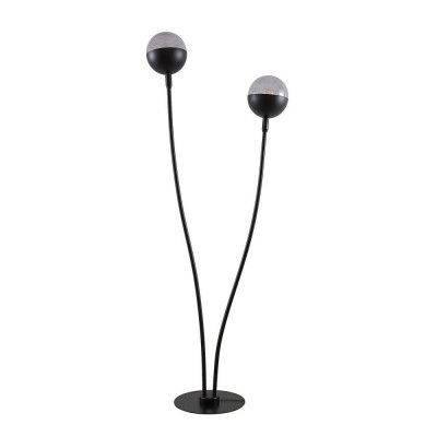 Lucande - Dustian 2 Golvlampa Black