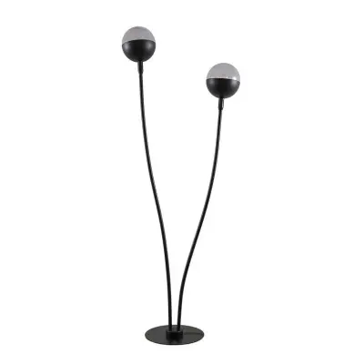 Lucande - Dustian 2 Golvlampa Black