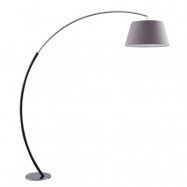 Lucande - Evelyna Golvlampa Grey/Chrome/Black