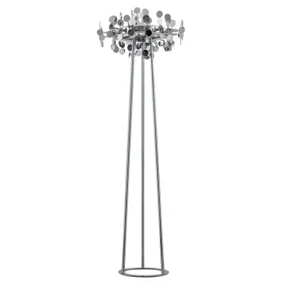 Lucande - Glimmo LED Golvlampa Chrome