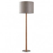 Lucande - Heily Cylinder Low Golvlampa Grey