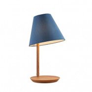 Lucande - Jinda Bordslampa Blue/Wood