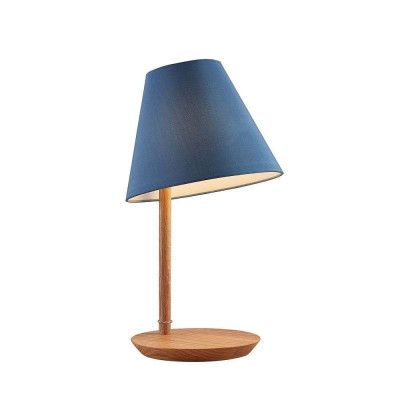 Lucande - Jinda Bordslampa Blue/Wood Lucande