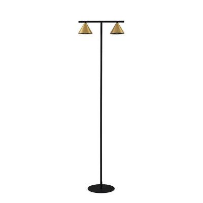 Lucande - Kartio 2 Golvlampa Brass