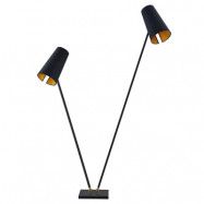 Lucande - Kemoni Golvlampa Black/Gold