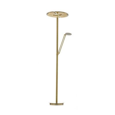 Lucande - Kohen LED Read Golvlampa Brass