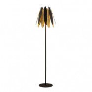 Lucande - Lounit Golvlampa Black/Gold