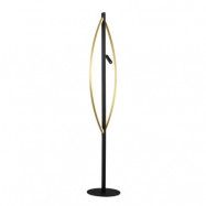 Lucande - Matwei LED Oval Golvlampa Brass