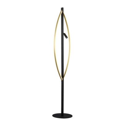 Lucande - Matwei LED Oval Golvlampa Brass