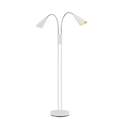 Lucande - Medira 2 Golvlampa White
